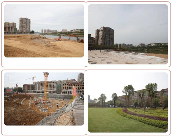 城投集團投資建設(shè)的“中渡口碼頭”景觀廣場獲廣大群眾好評