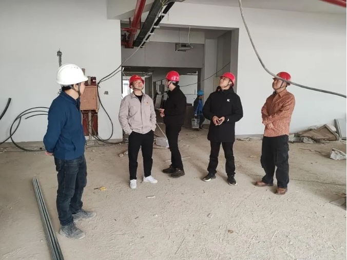 城投集團(tuán)相關(guān)部門對在建項目開展質(zhì)量安全綜合巡查