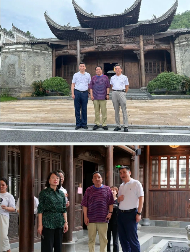 中國曲藝家協(xié)會原主席、著名相聲表演藝術家姜昆一行蒞臨美院基地